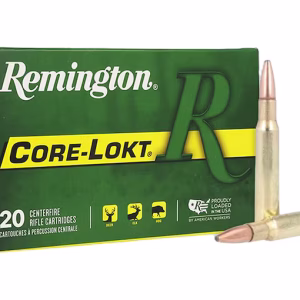 Remington Core-Lokt .30-06 Springfield 180gr PSP hunting ammo box – 20 rounds