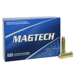 Magtech 9mm ammunition 50 round box with cartridges