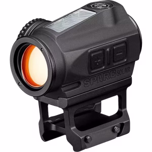 Vortex SPARC Solar 2 MOA red dot sight with solar panel and multi‑height mounts