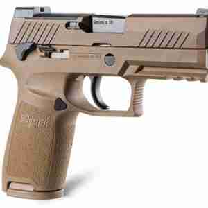 SIG Sauer P320 M18 9mm coyote optics ready pistol